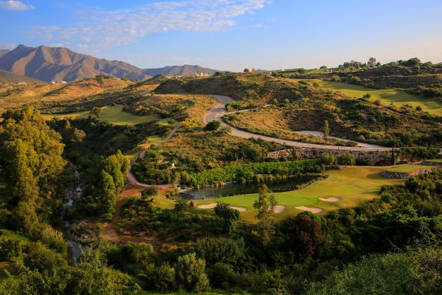 Hole 10 on Europa course at La Cala Golf Resort