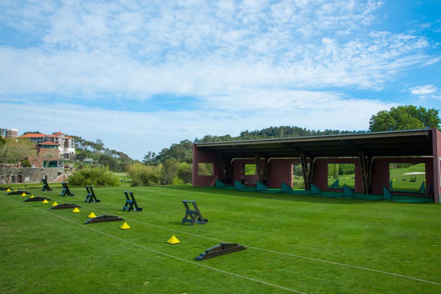 Covered driving range at Penha Longa Golf Course
