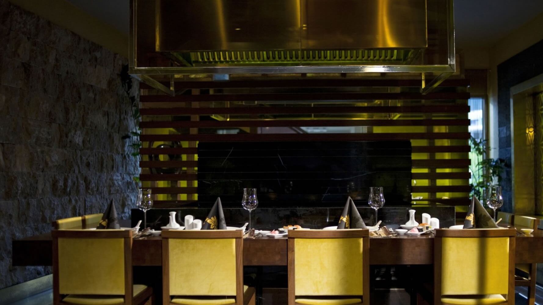 Table set in a restaurant for guests at Cornelia Diamond Resort