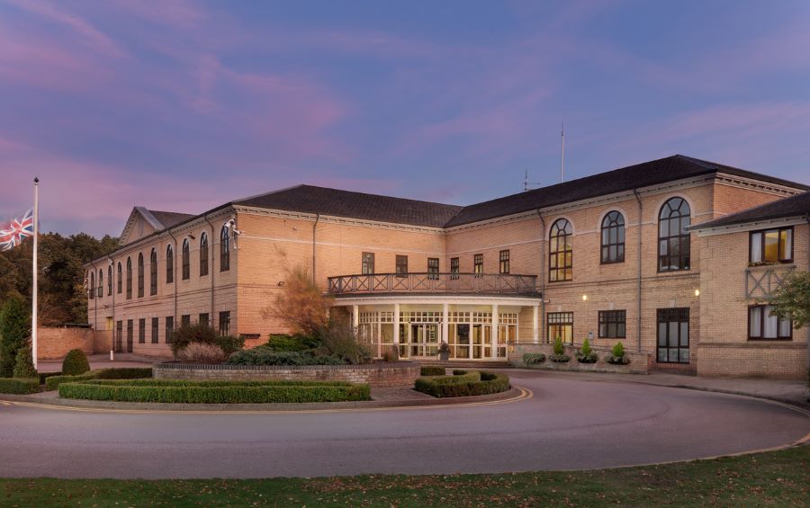 Belton Woods Hotel, Spa And Golf Resort at night during sunsetting
