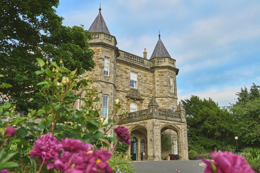 Entrance at Dalmahoy Hotel And Country Club in Scotland