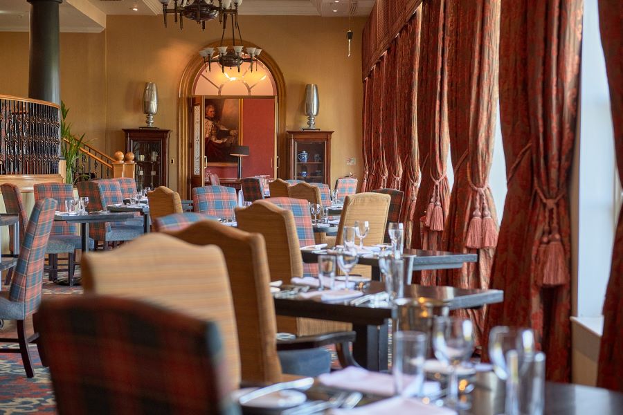 Dining room at Dalmahoy Hotel And Country Club