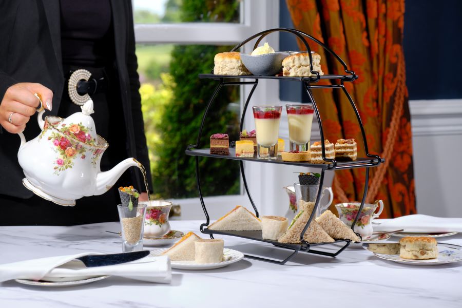 Afternoon tea at Dalmahoy Hotel And Country Club