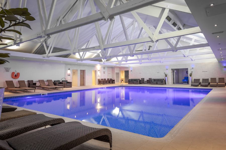 Indoor swimming pool at The Telford Hotel, Spa And Golf Resort