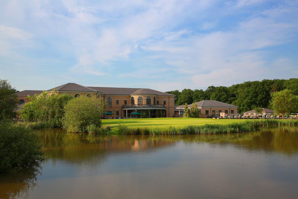 Belton Woods overlooking the 18th hole and lake