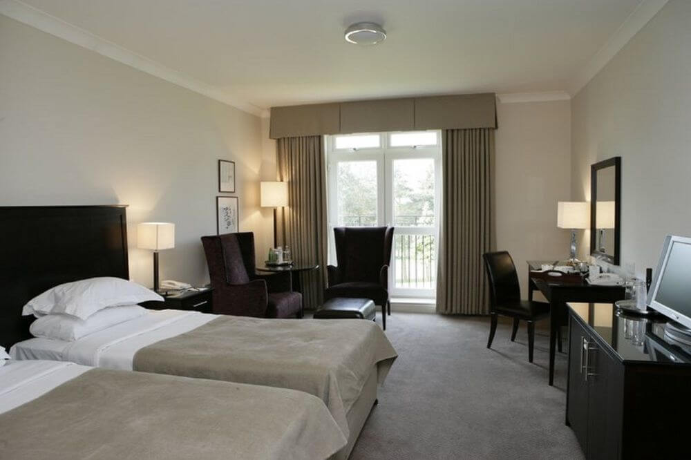 Twin bedroom at Macdonald Hill Valley Hotel, Golf And Spa