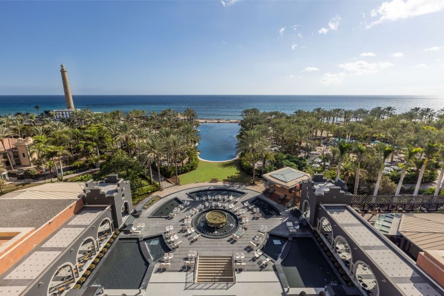 Lopesan Costa Melonares Resort in Gran Canaria, Spain overlooking the sea