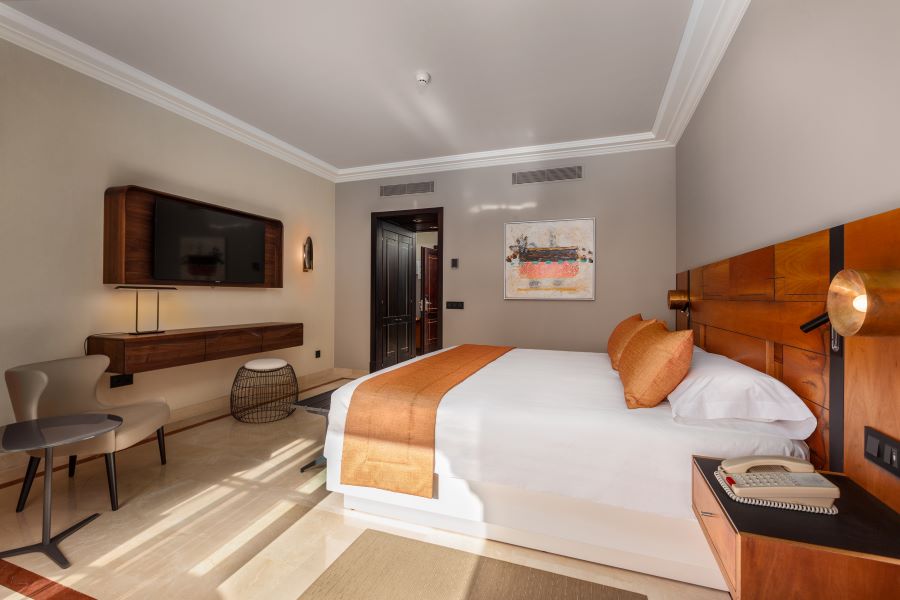 Bedroom at Lopesan Costa Melonares in Gran Canaria, Spain