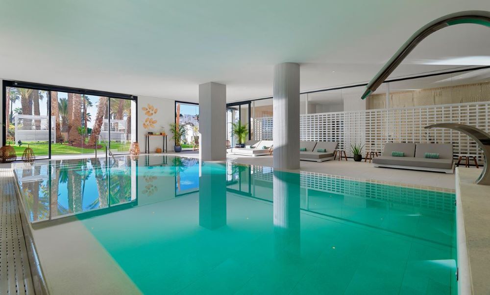 Indoor swimming pool at Paradisus by Melia Gran Canaria