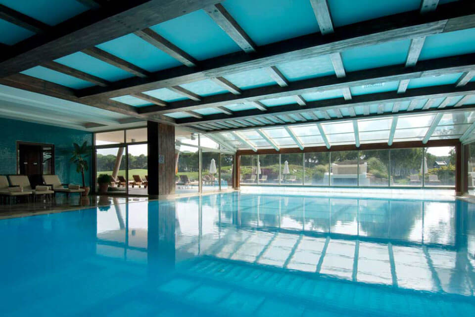 Indoor heated swimming pool at Sueno Golf Hotel Belek