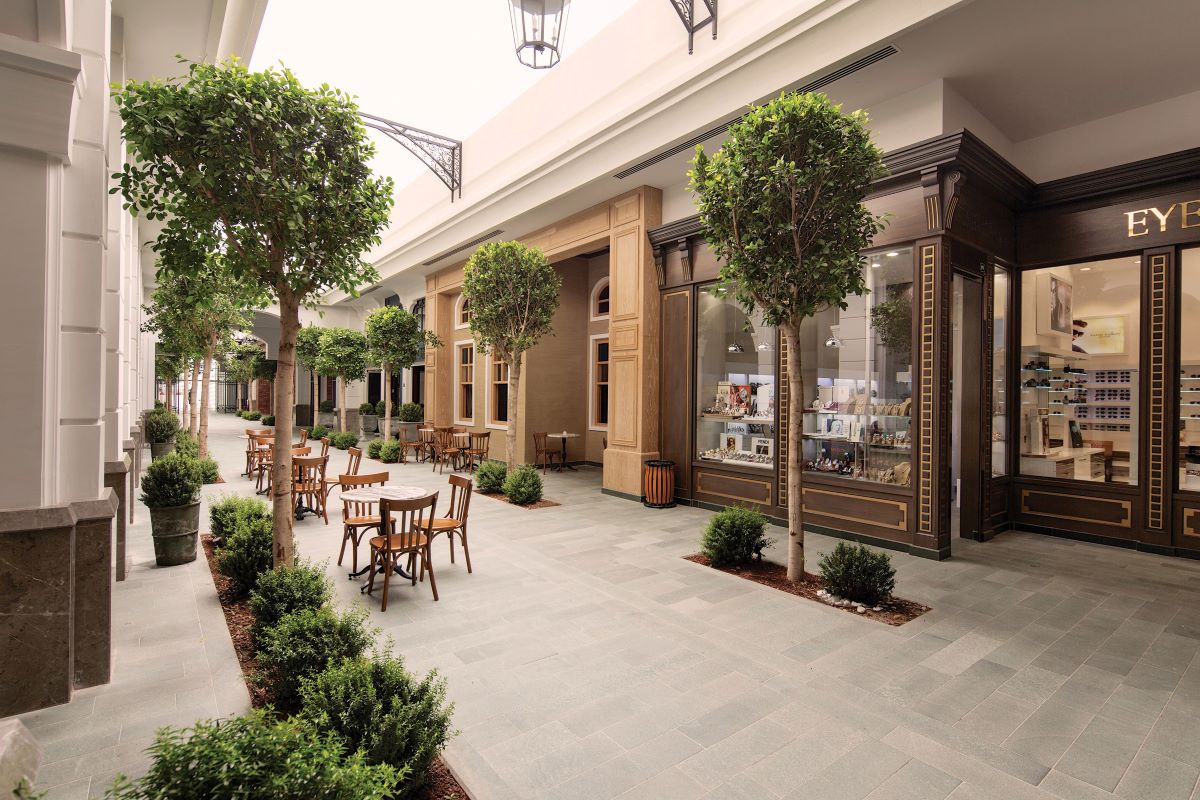 Indoor street at Titanic Deluxe Golf Belek