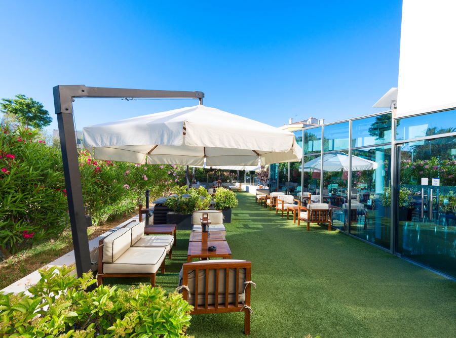 Rooftop bar at Sol Port Cambrils