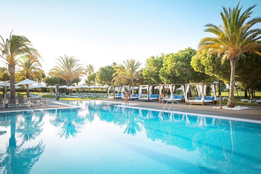 Swimming pool at Robinson Quinta Da Ria Resort in the Algarve