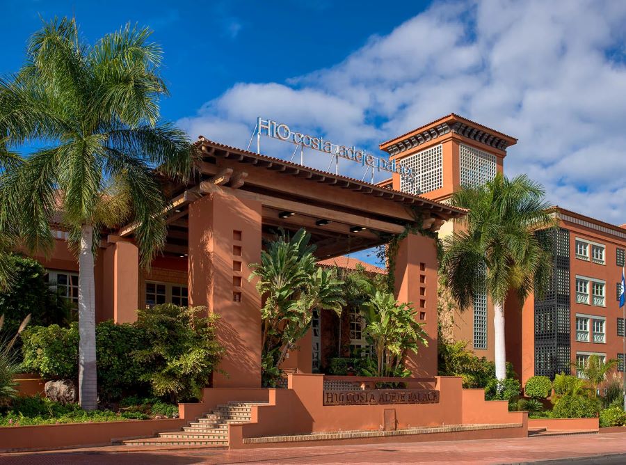 Entrance to H10 Costa Adeje Palace