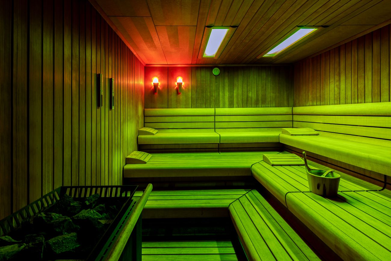 Sauna at Kempinski Hotel The Dome