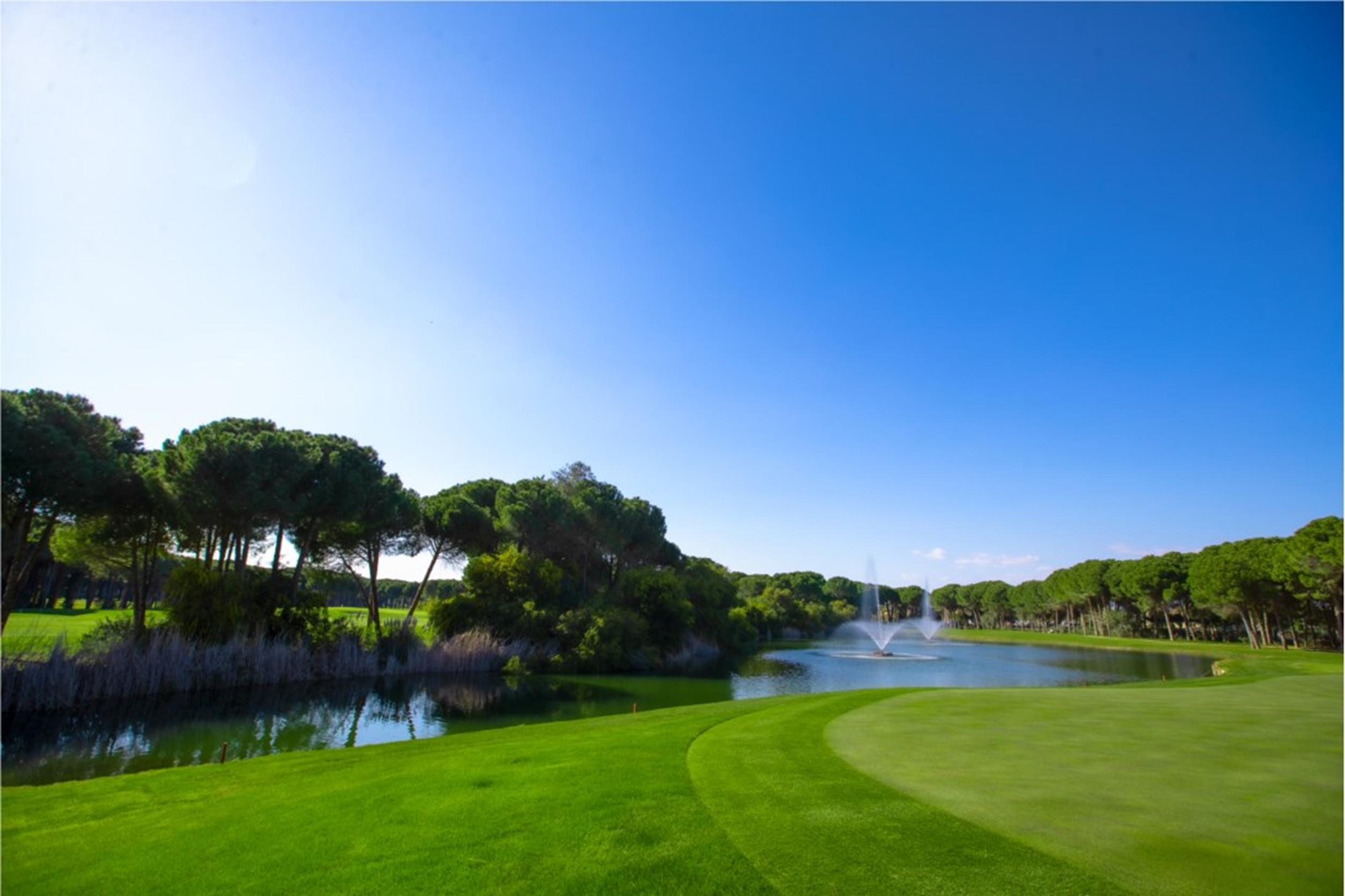 Montgomerie Maxx Royal picture of fountain and fairway