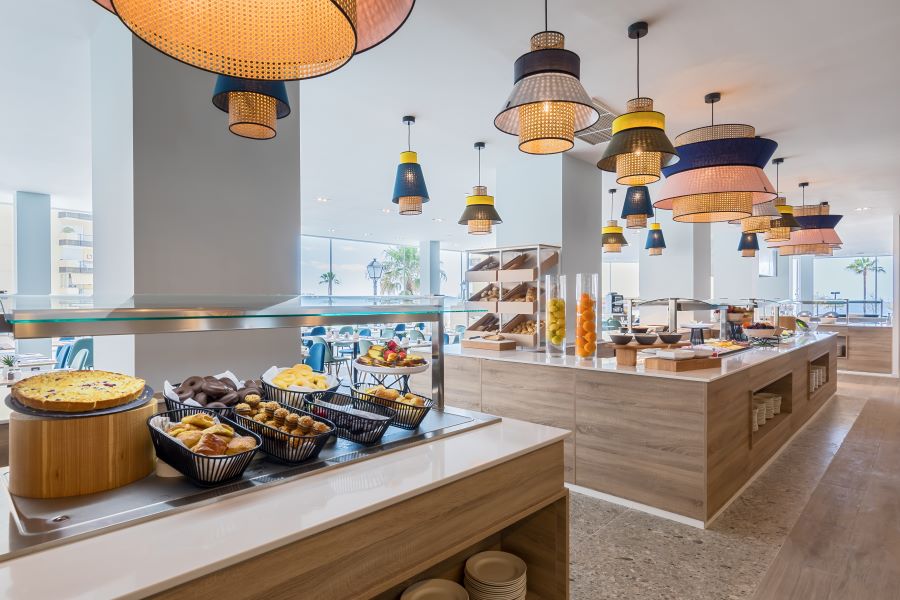 Buffet breakfast at Occidental Fuengirola