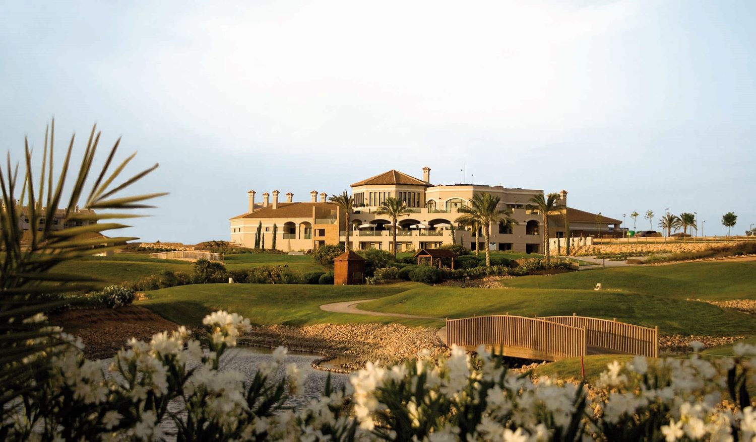 Club house at Hacienda Del Alamo Golf Resort