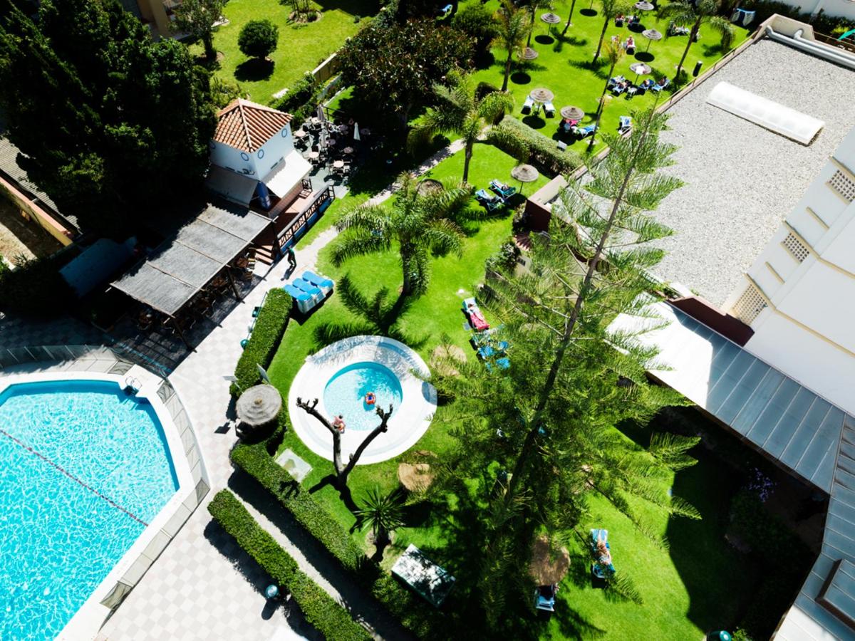 View of the gardens at Hotel Monarque Fuengirola Park