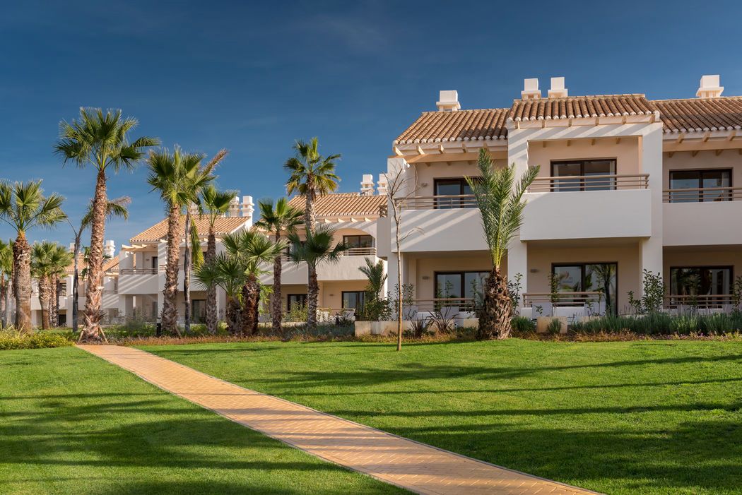 Rooms overlooking the gardens at Hacienda Del Alamo Golf Resort