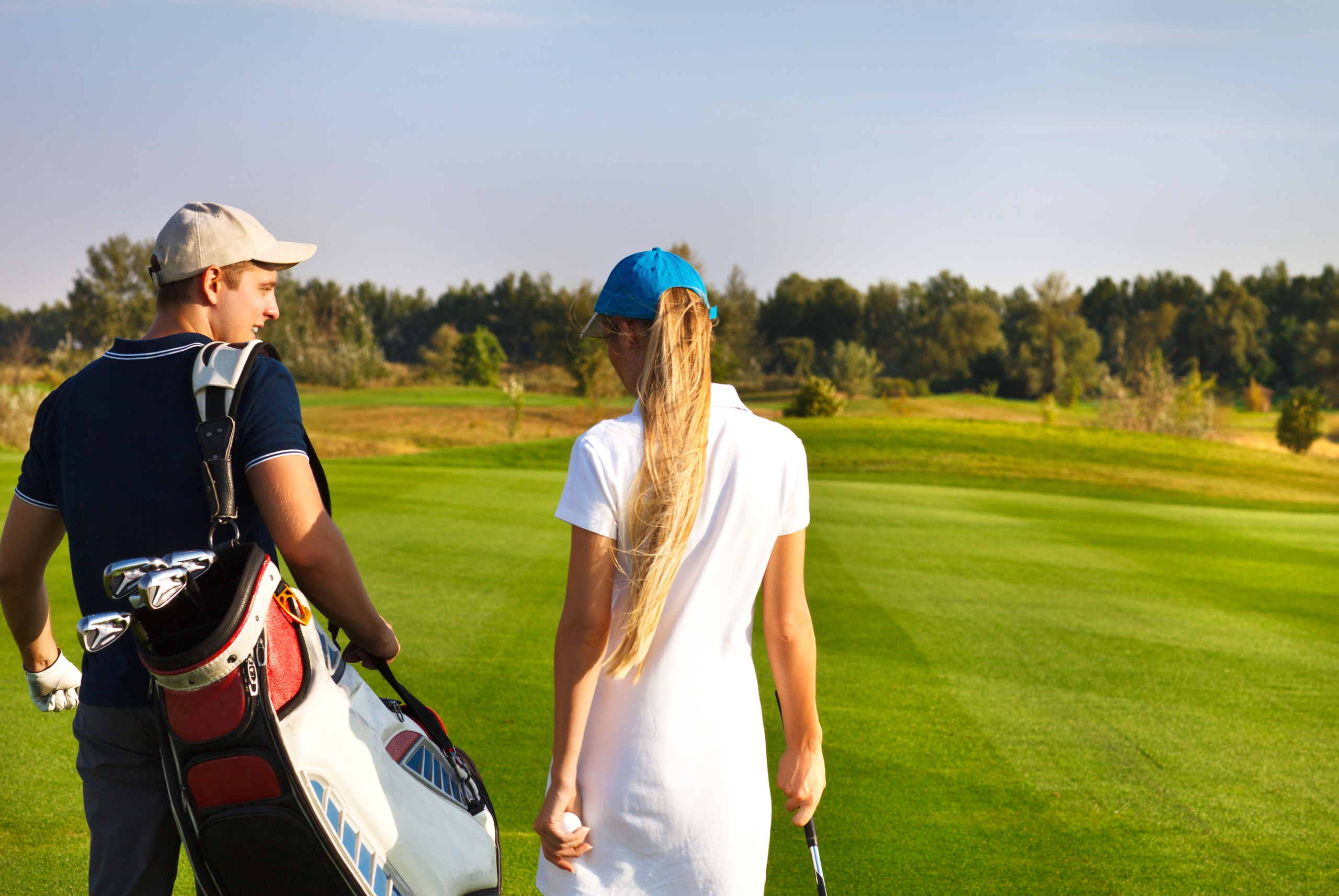 Golf couple